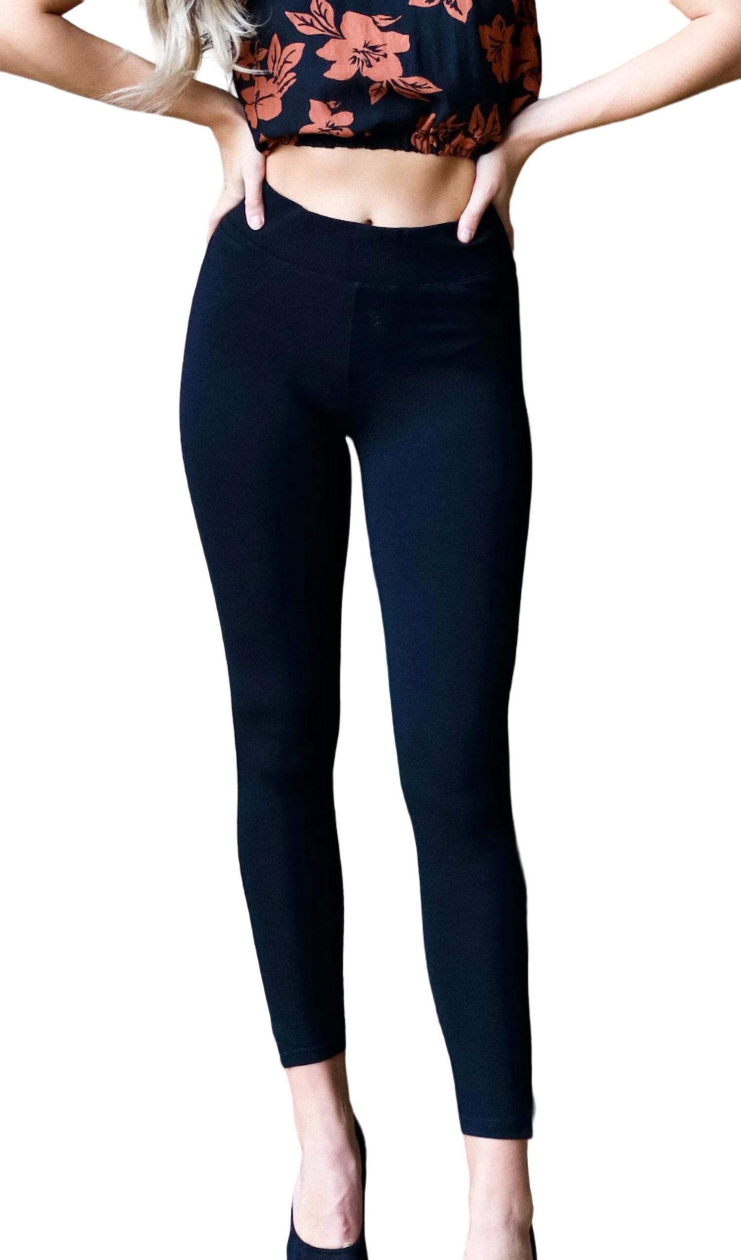 Perfect Mid-Rise Skinny Pants In Black, Black / Black, hi-res image number 0