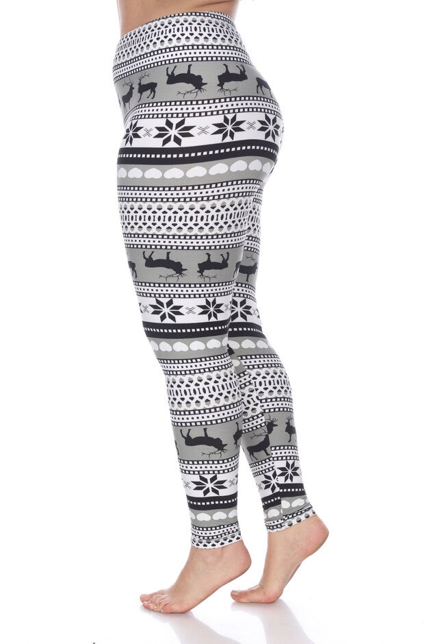 Printed Leggings, , alternate image number 6
