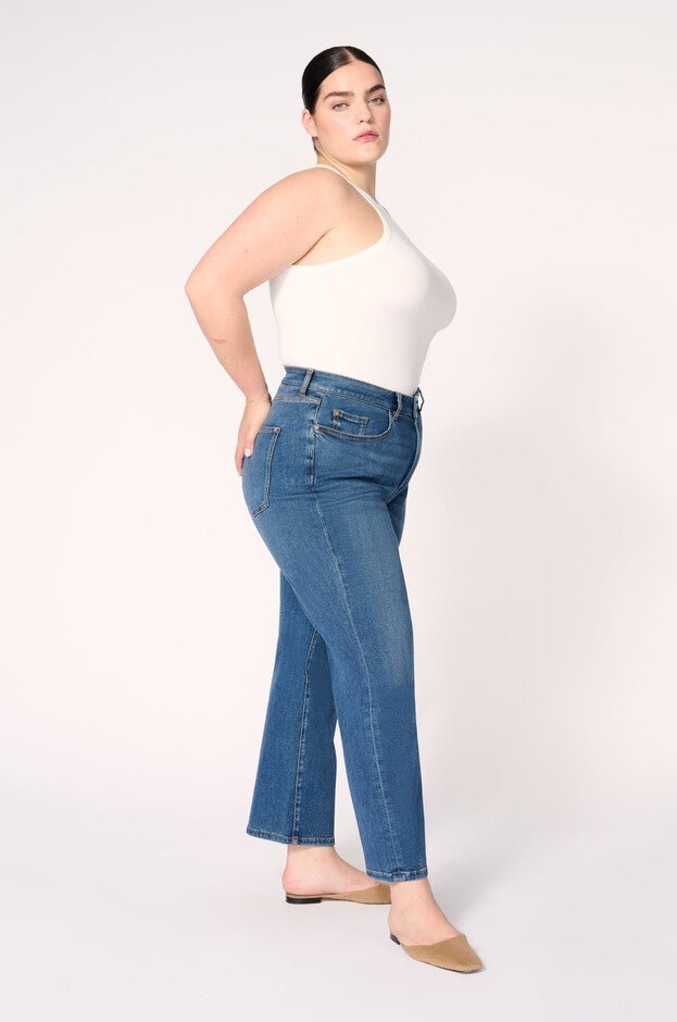 ASE PLUS STRETCH - STRAIGHT | TAKEOFF, TAKEOFF / Dark Wash, alternate image number 1
