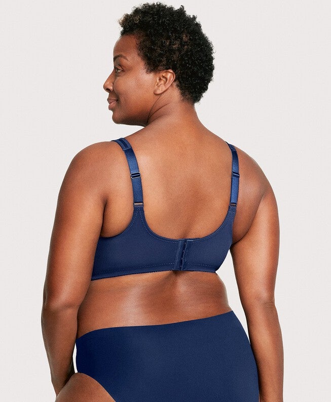 MagicLift Minimizer Bra, Blue / Navy, alternate image number 3