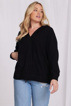 Cashmere Zip Hoodie
