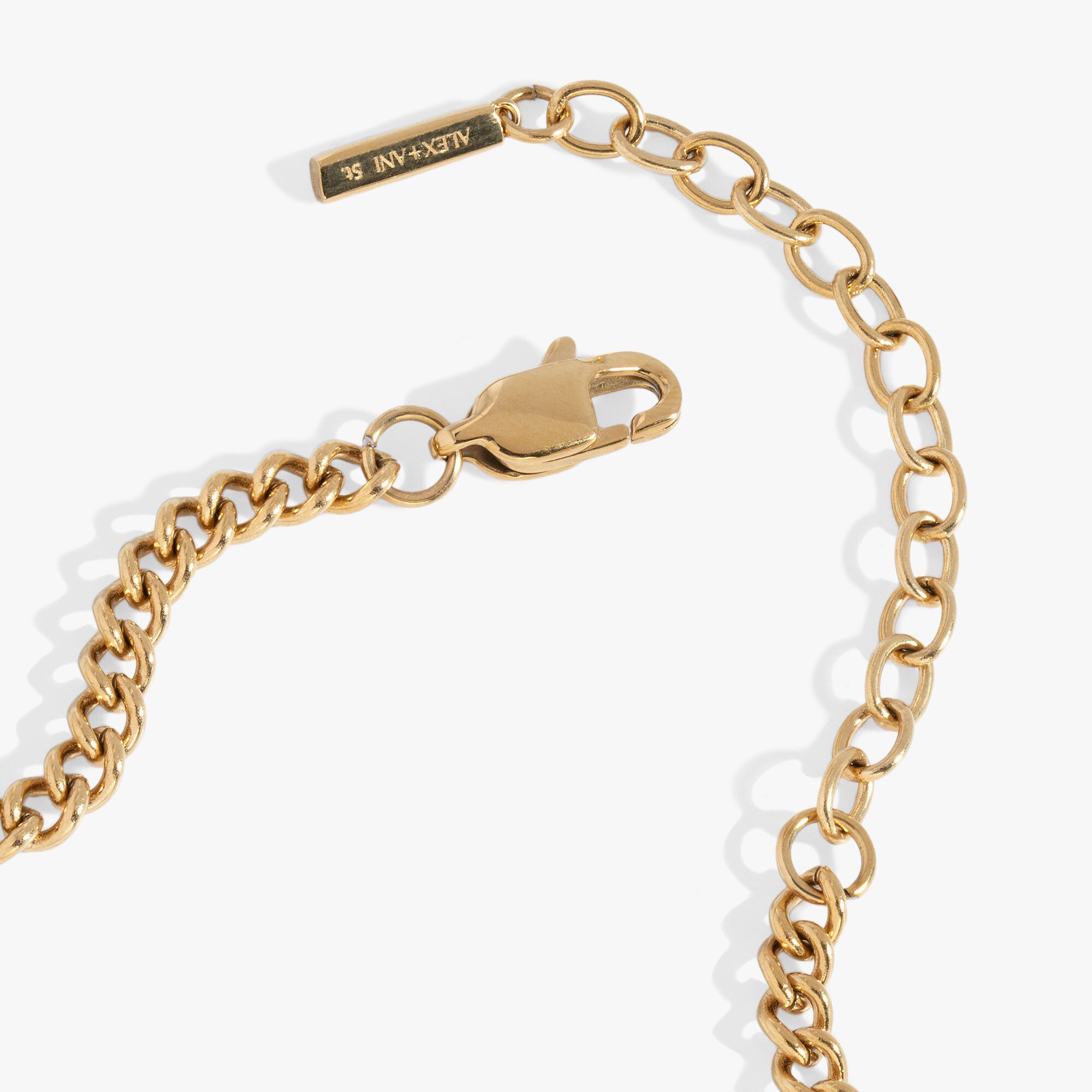 Engraved French &#39;Oui&#39; & &#39;Non&#39; Reversible Heart Necklace, Gold / Gold, alternate image number 3