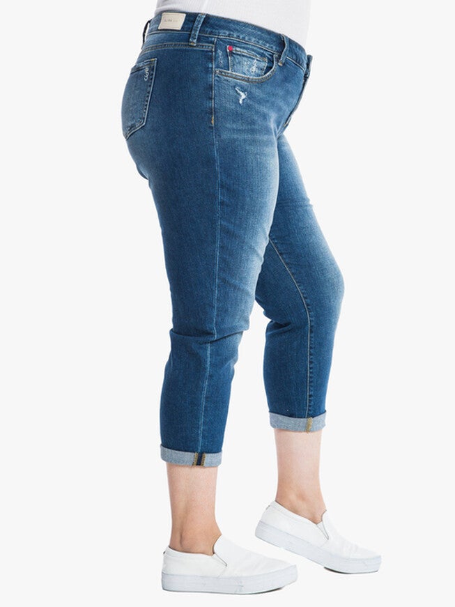 Everly Mid-Rise Boyfriend Jeans, RORY / Medium Wash, alternate image number 1