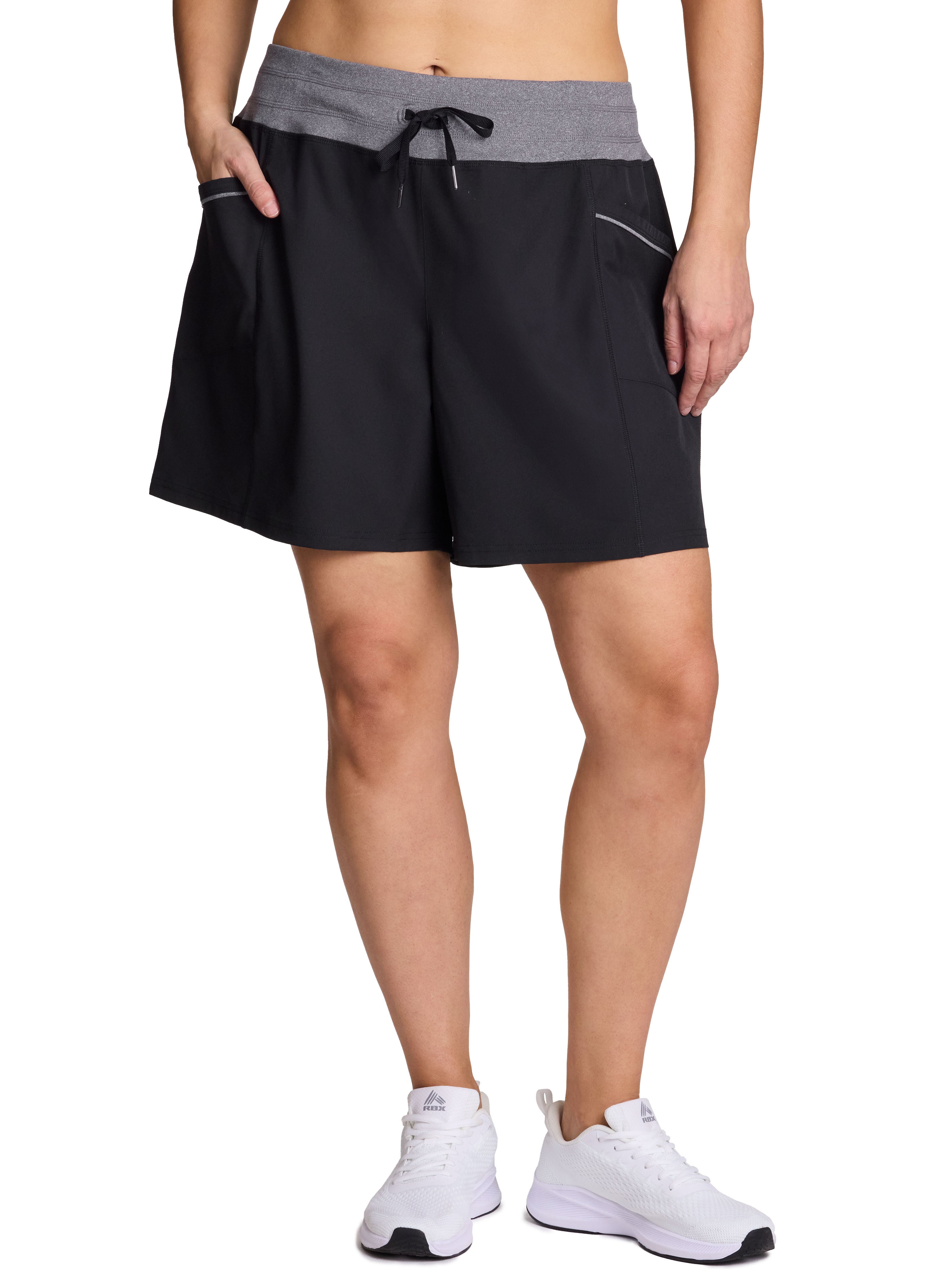Plus Lumen Relaxed Fit Short, Black / Black, hi-res image number 0