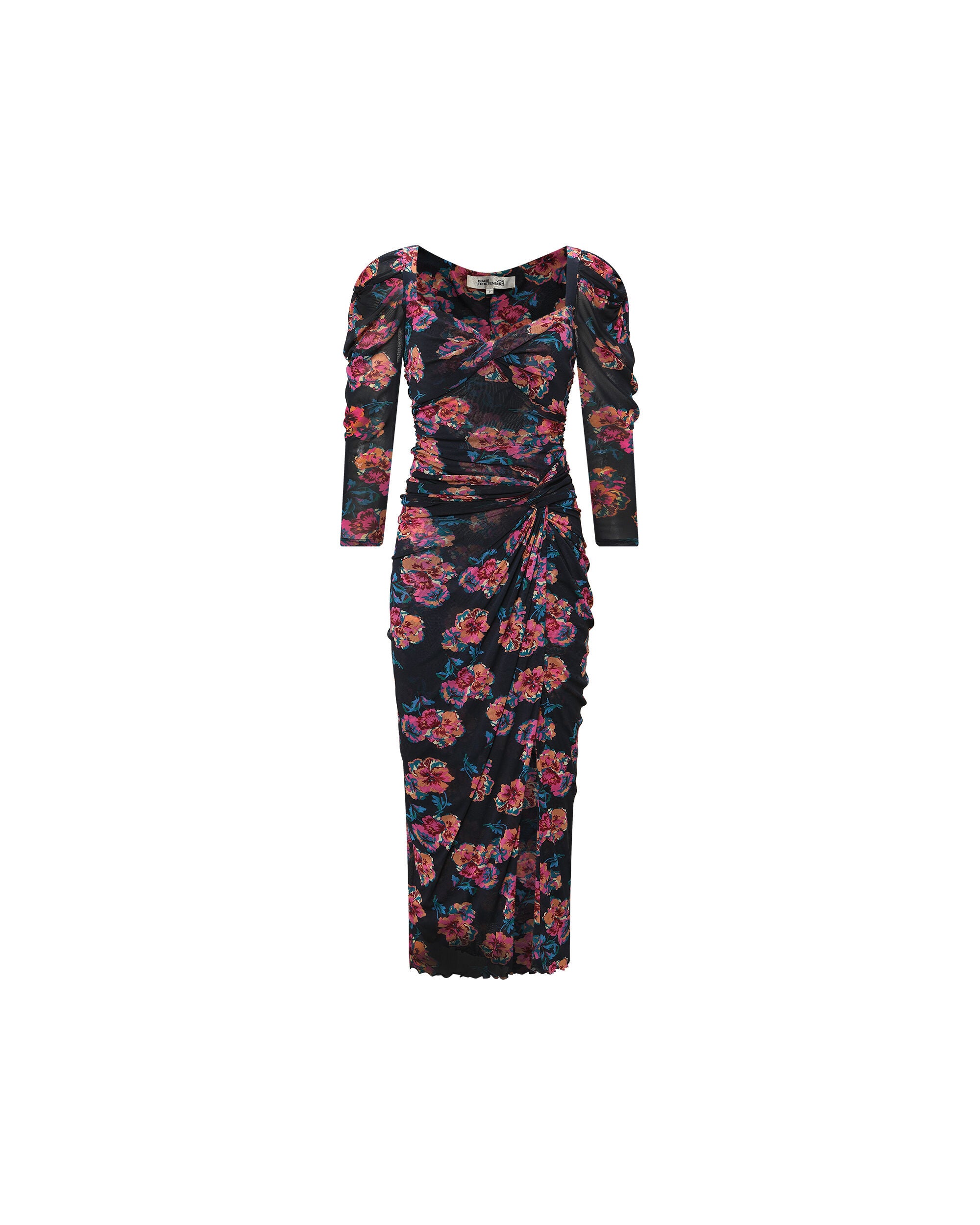 DVF BETTINA MESH DRESS, , alternate image number 7