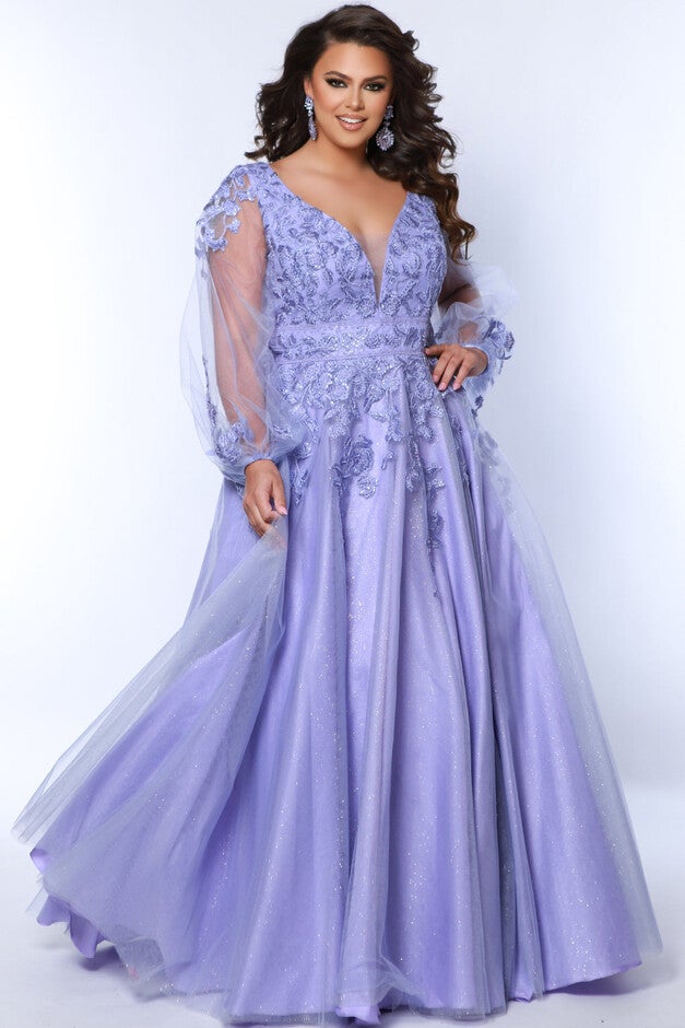 MOMENTS LIKE THIS ALINE GOWN, Lavender / Lilac, hi-res image number null