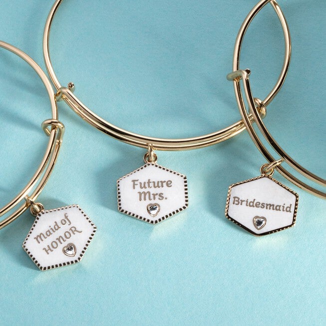 Maid Of Honor Bangle, Gold / Gold, alternate image number 1
