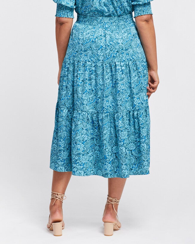 Sorrento Tier Skirt, , alternate image number 8