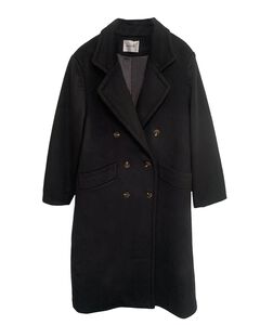 Black Oversized Trench Coat