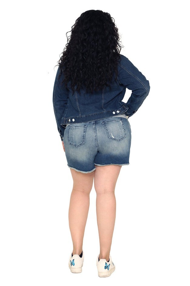Denim Jacket - Aniyah, , alternate image number null
