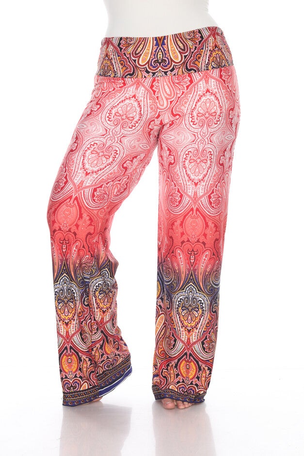 Printed Palazzo Pants, , alternate image number 5