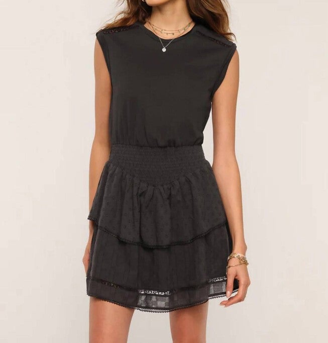 TALIA DRESS IN BLACK, Black / Black, hi-res image number 0