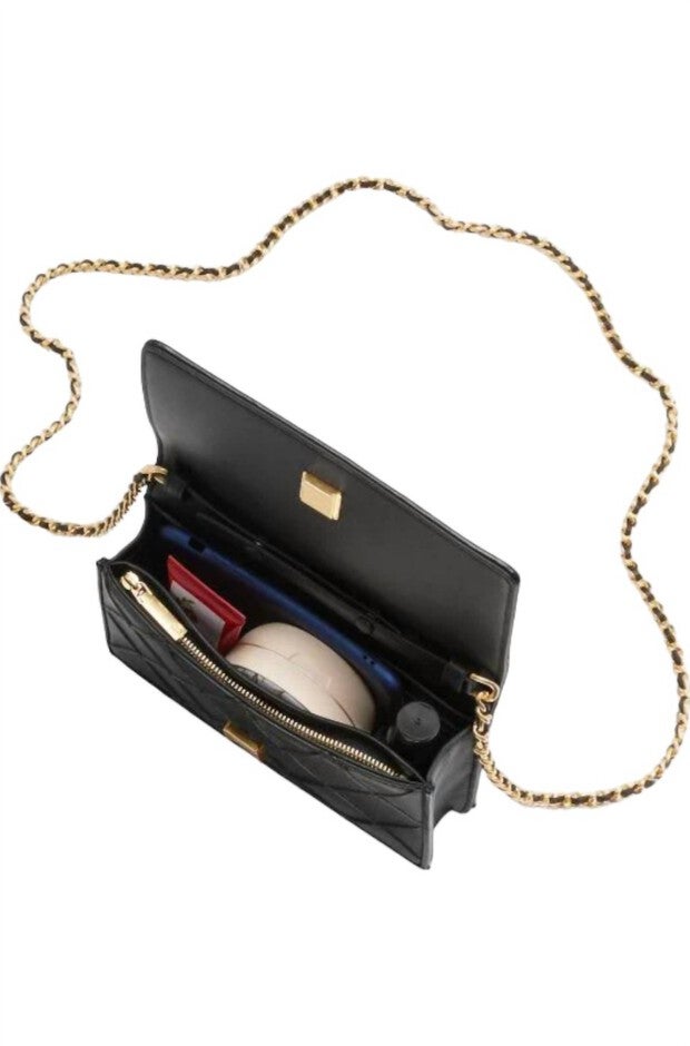 Fleming Wallet Bag, Black / Black, alternate image number null