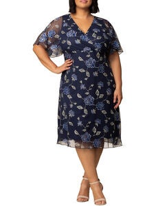 Sonnet Embroidered Cocktail Dress