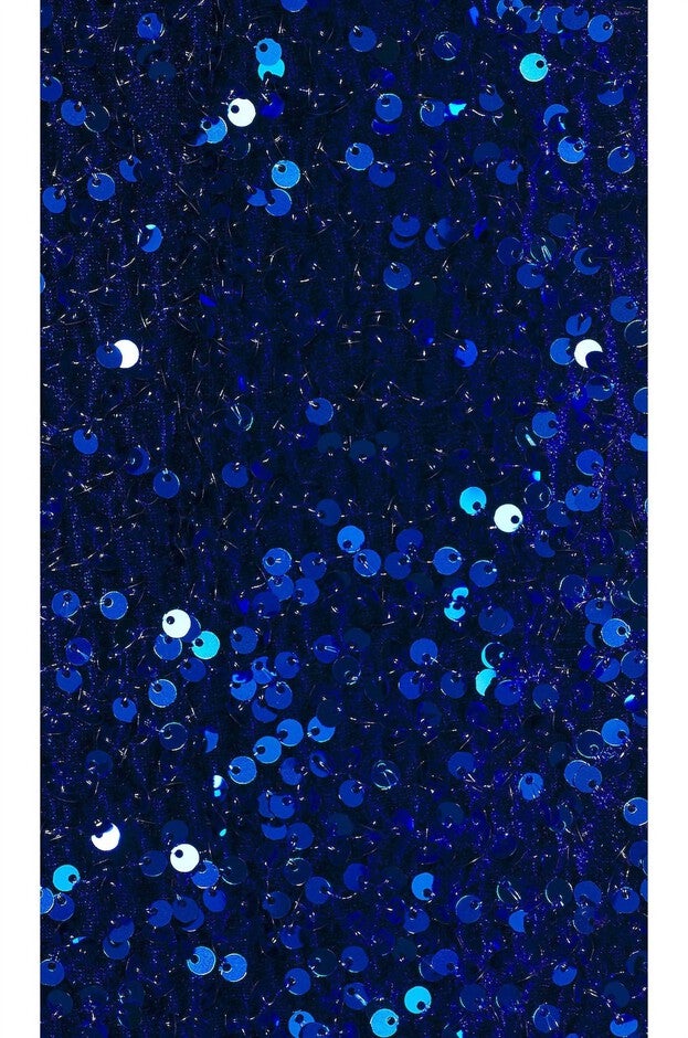 VALERIE SEQUIN CUTOUT MINI DRESS IN ROYAL, , alternate image number null