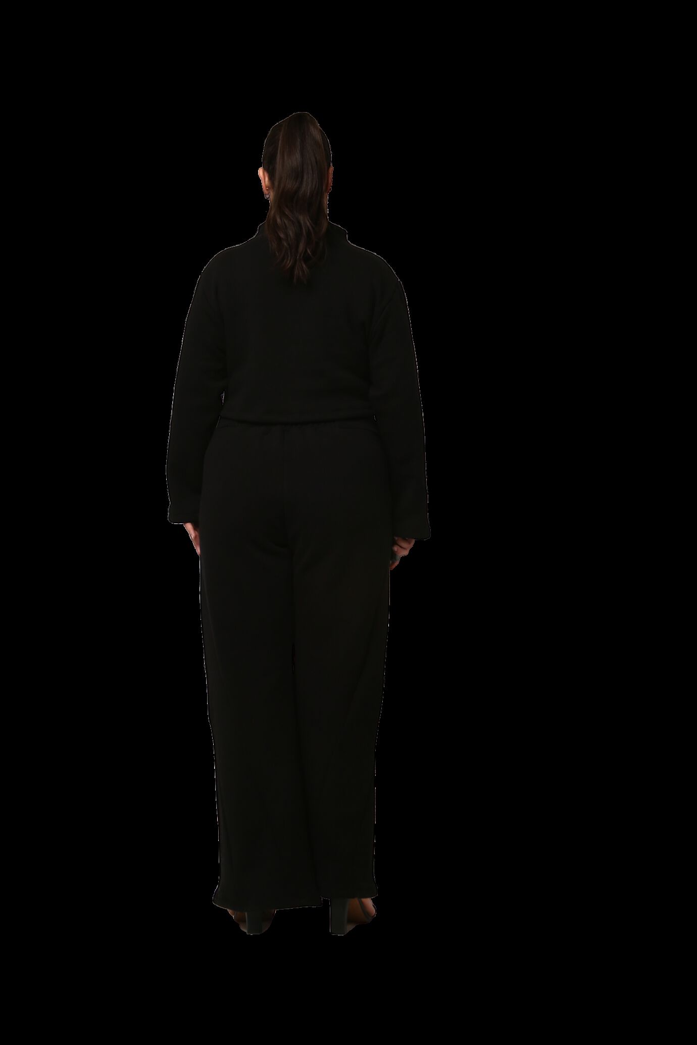 Sweat Pant, BLACK / Black, alternate image number 2