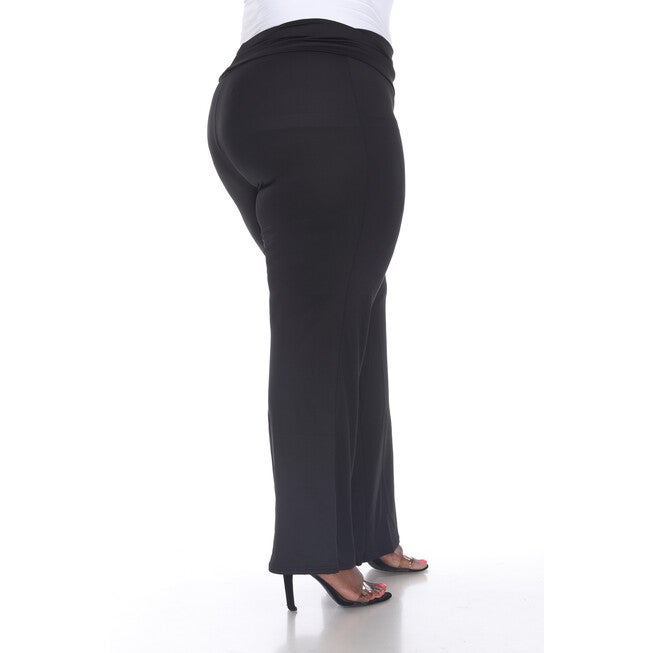 Solid Palazzo Pants, , alternate image number null