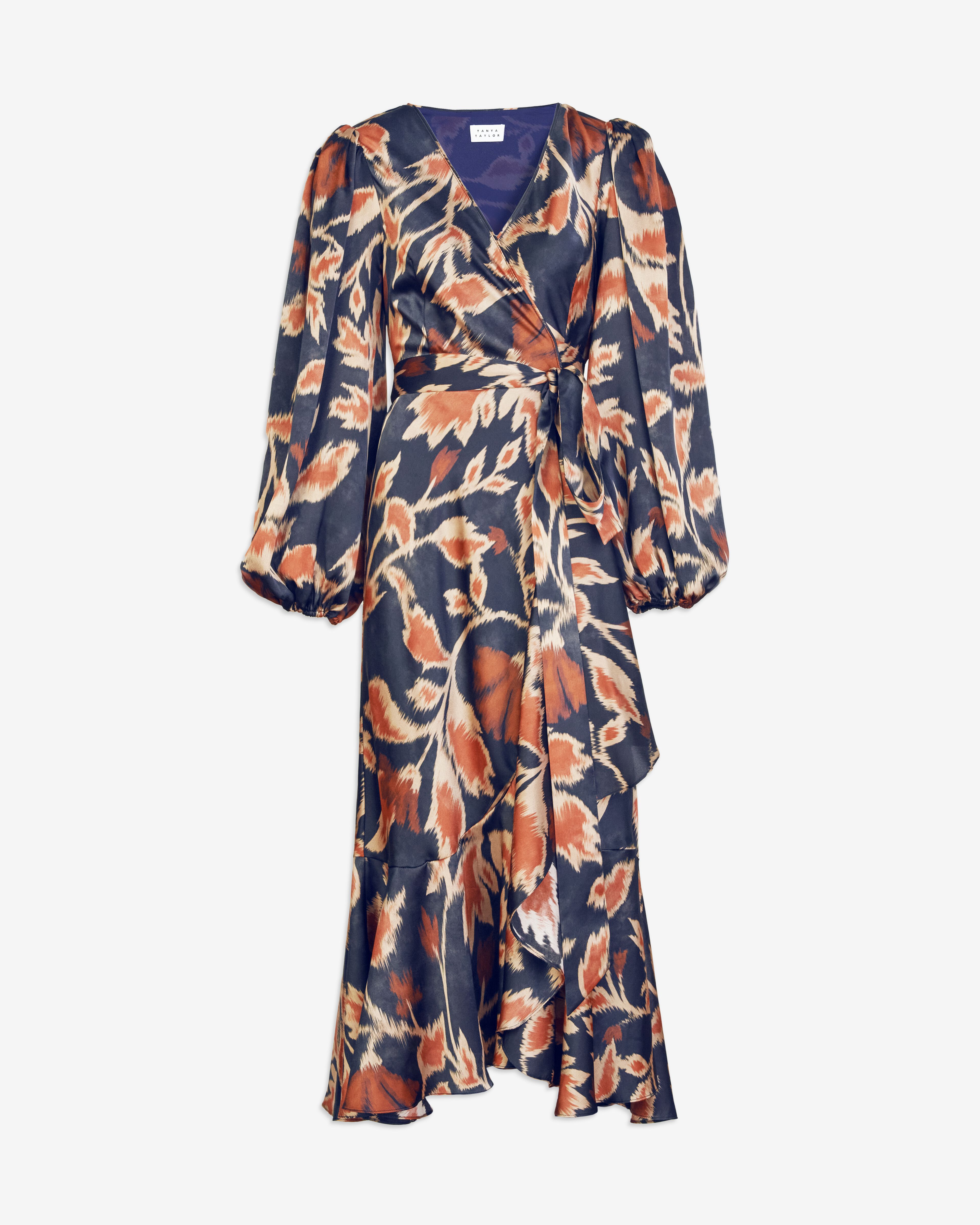 Long Sleeve Blaire Dress, Dark Navy Multi / Navy, hi-res image number 0