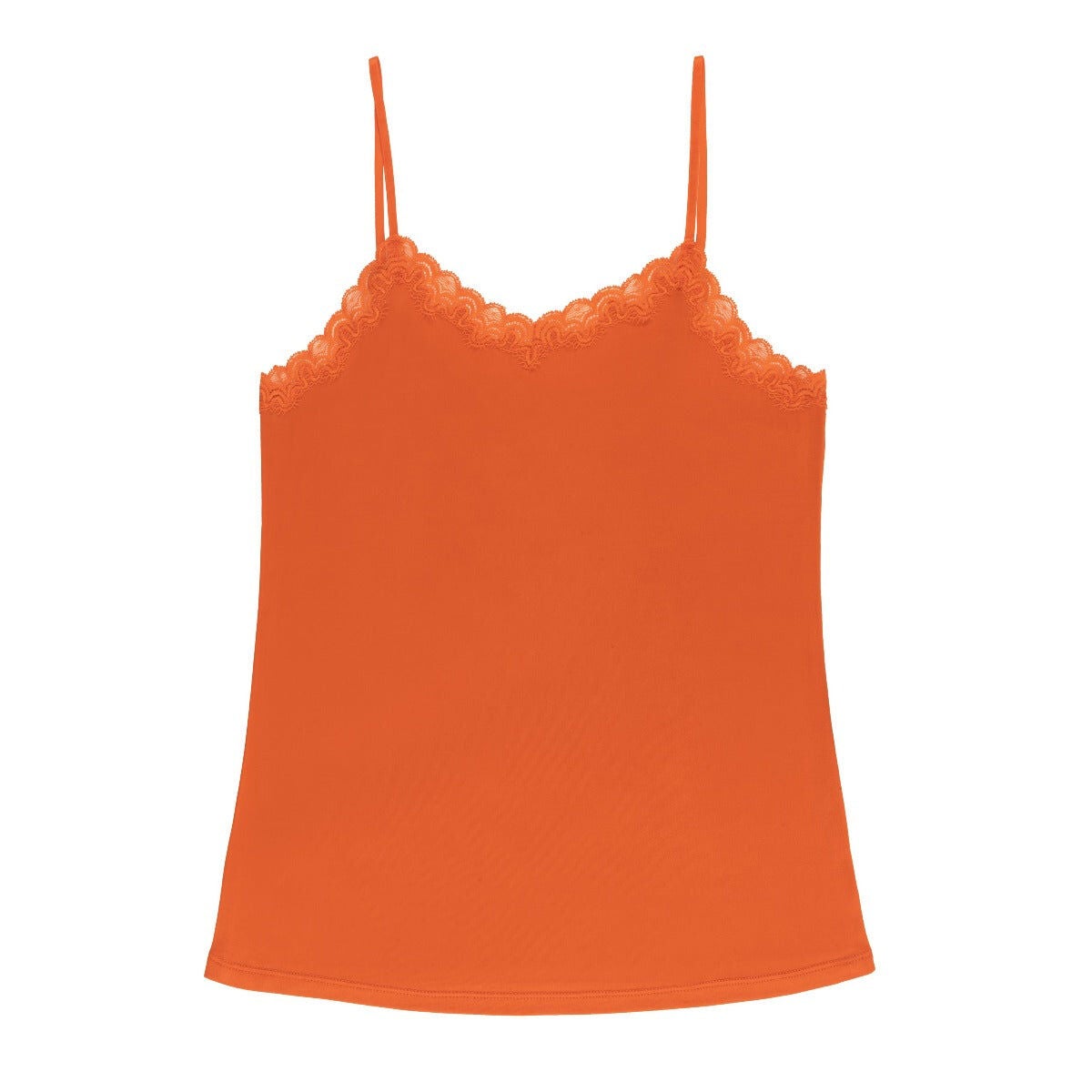 Soft Silk Camisole, Spicy Orange / Orange, hi-res image number 0