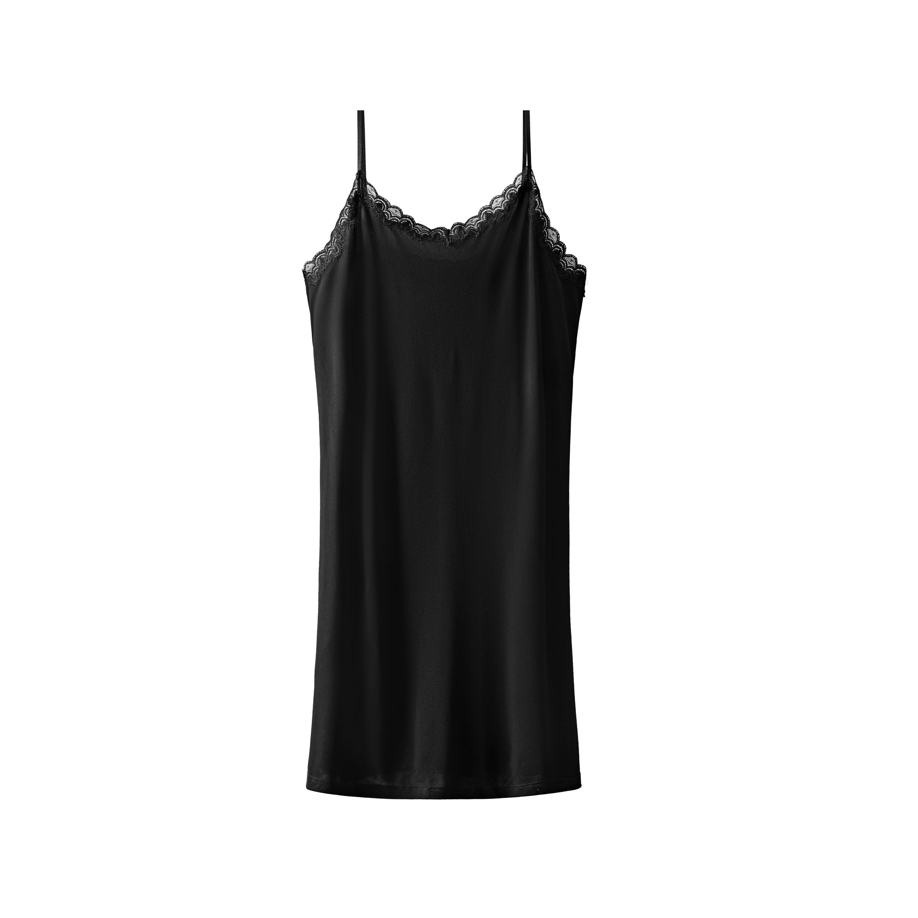 Silk Blend Slip, Tap Shoe Black / Black, alternate image number 1