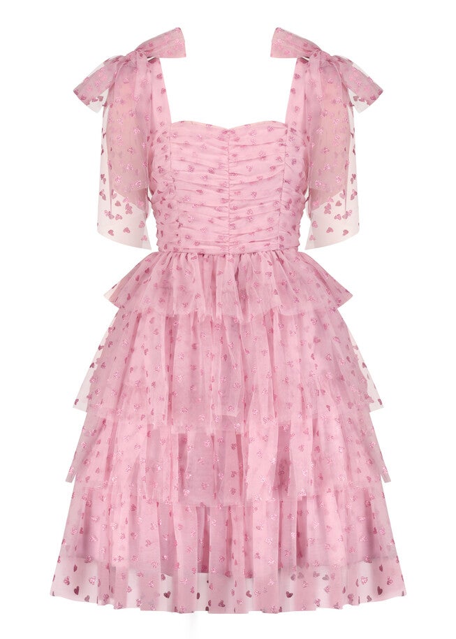 Valentina Dress, Pink / Pink, hi-res image number 0