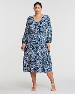 Sparrow Long Sleeve Midi Dress