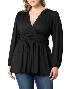 Leah Long Sleeve Tunic Top