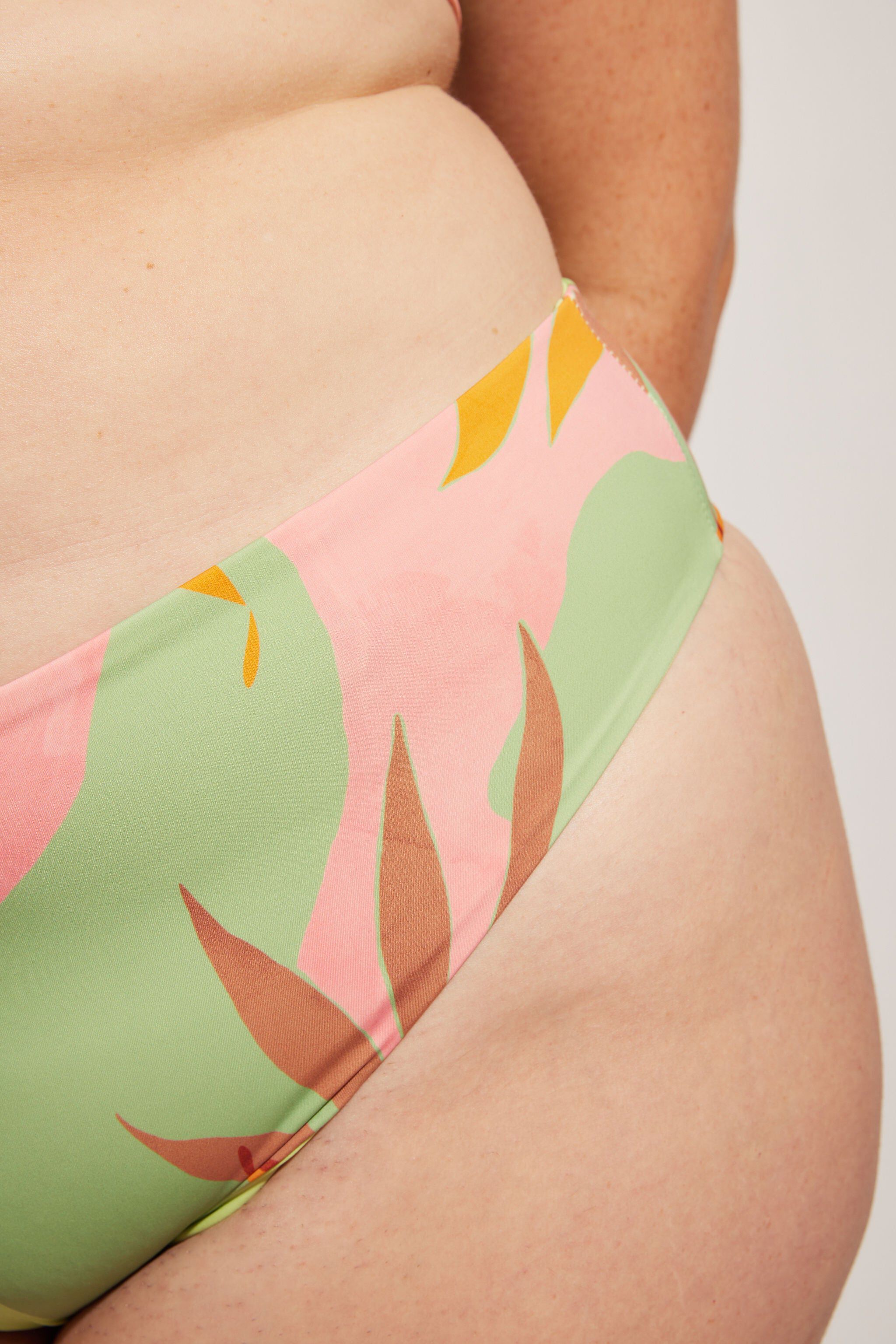 Current Bottom II, Birds of Paradise / Light Green, alternate image number 2