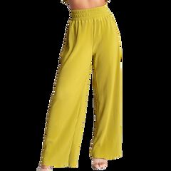 High Waisted Pleated Wide Leg Pants