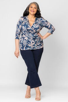 Femme Fatale Faux Wrap Top