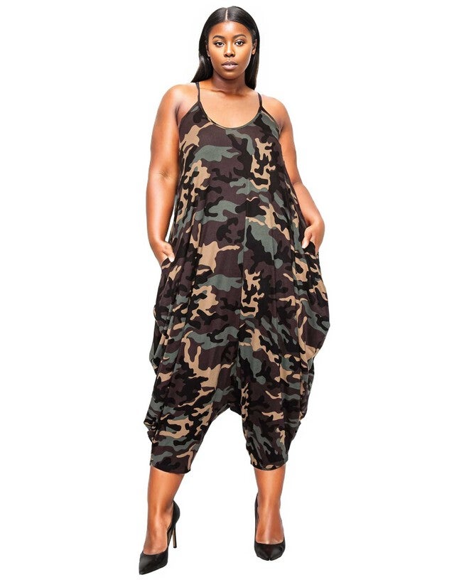 MONTANA CAMO POCKET JUMPSUIT, Khaki / Olive Green, hi-res image number 0