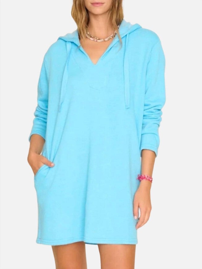 HENRI DRESS IN ULTRA MARINE, Ultra Marine / Light Blue, hi-res image number 0
