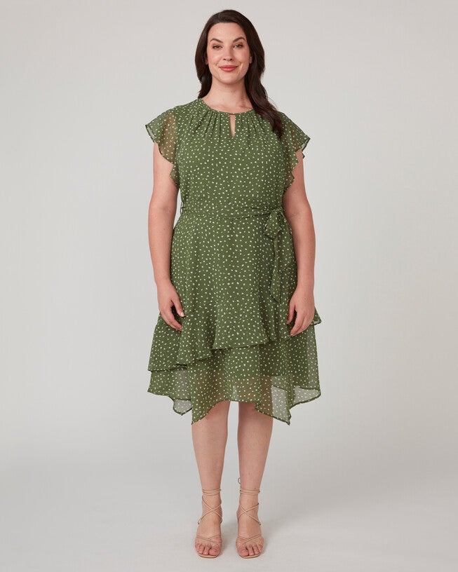 Night Pebble Dress, SageMilk / Sage Green, hi-res image number null