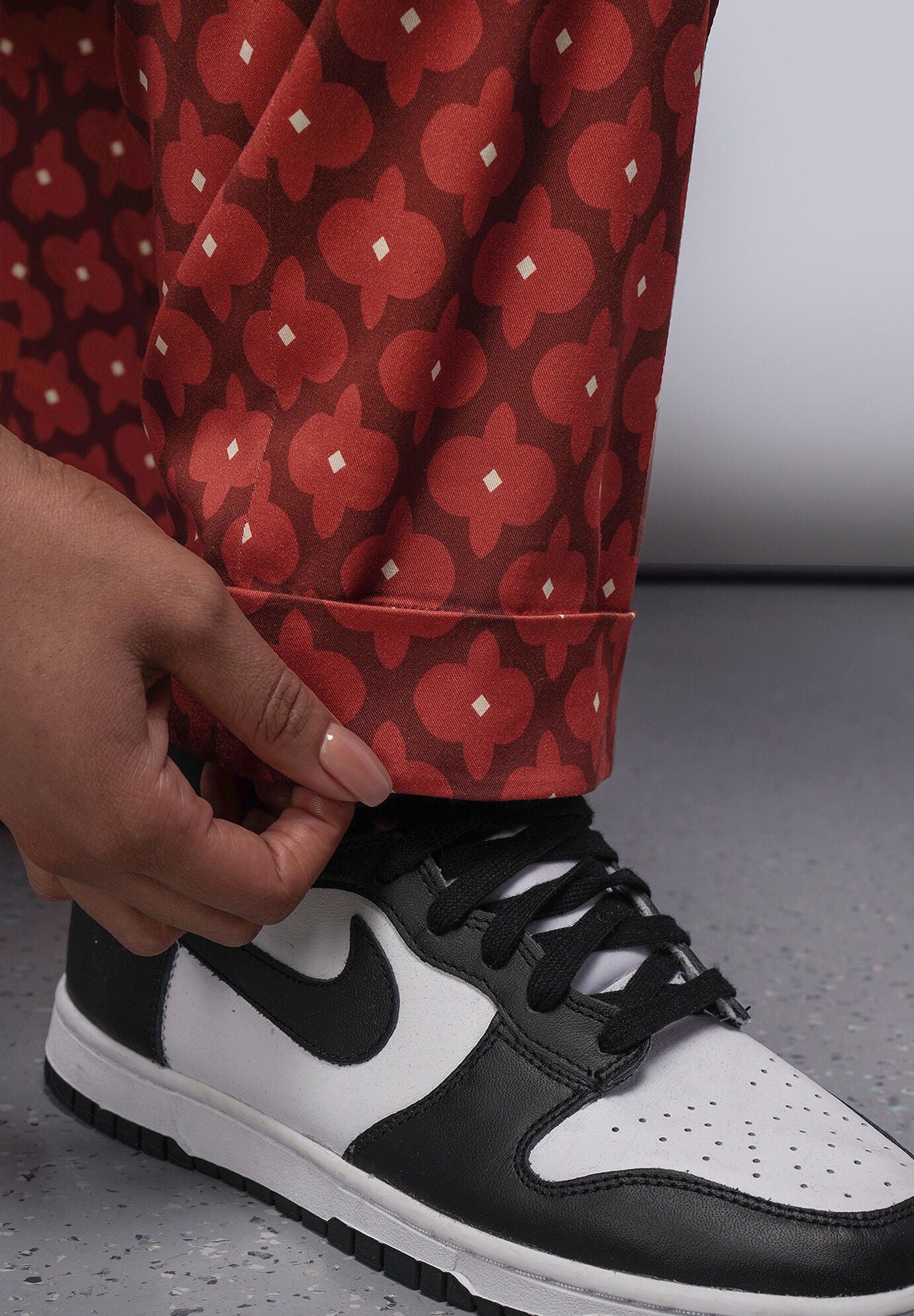 The Empower Trouser, MODERN FLEUR CINNAMON / Burnt Orange, alternate image number 3