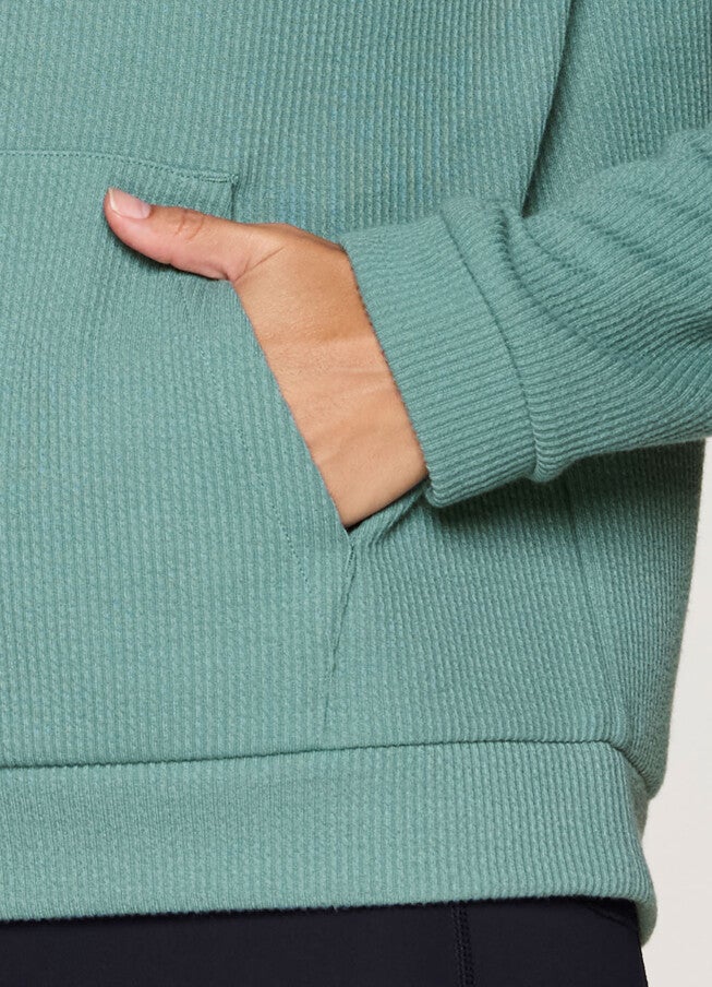 Plus Harbor Textured Pullover, Arctic / Mint, alternate image number null