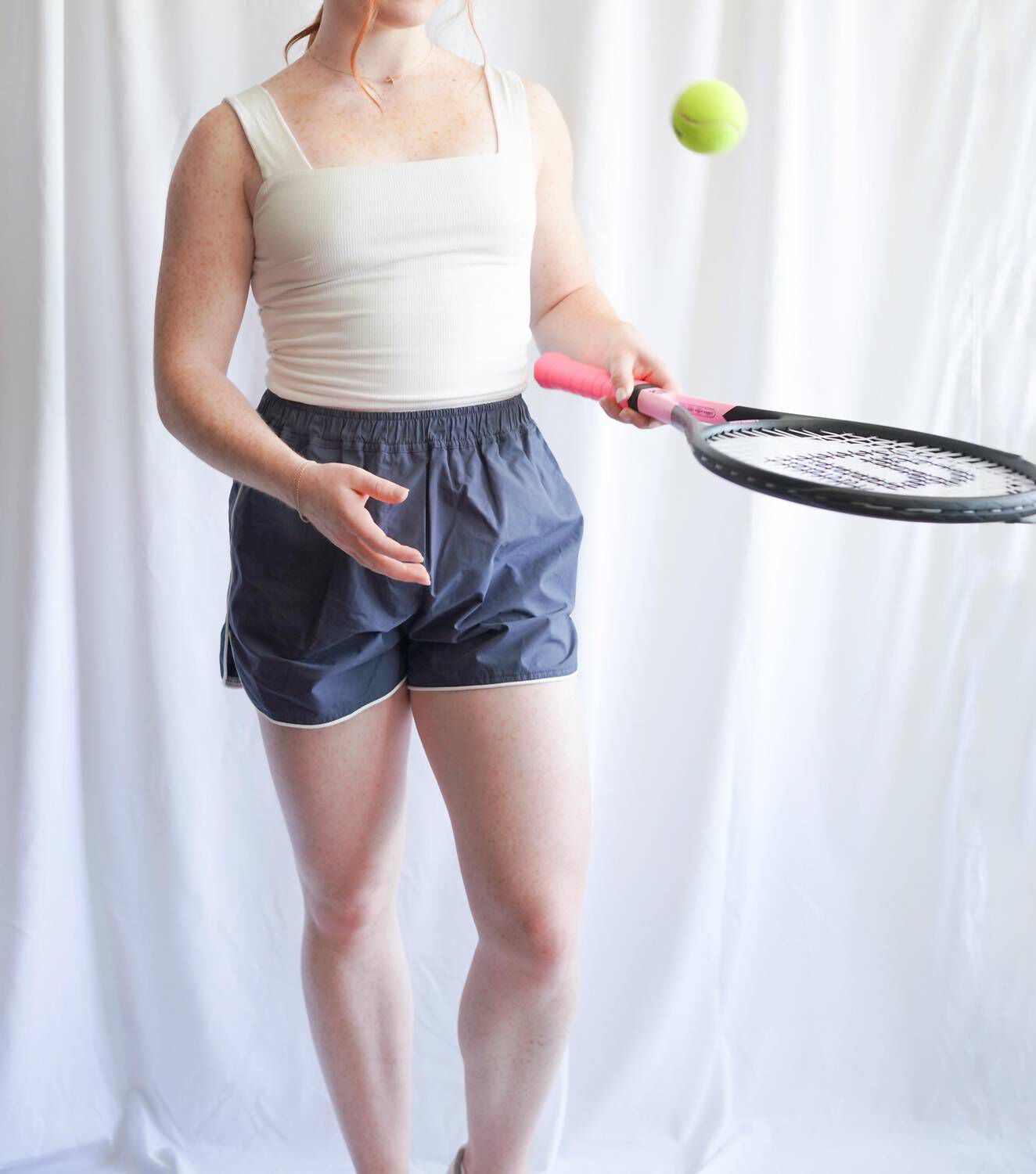 Tennis Shorts In Navy, , alternate image number 4