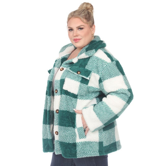 Plaid Shacket, , alternate image number null