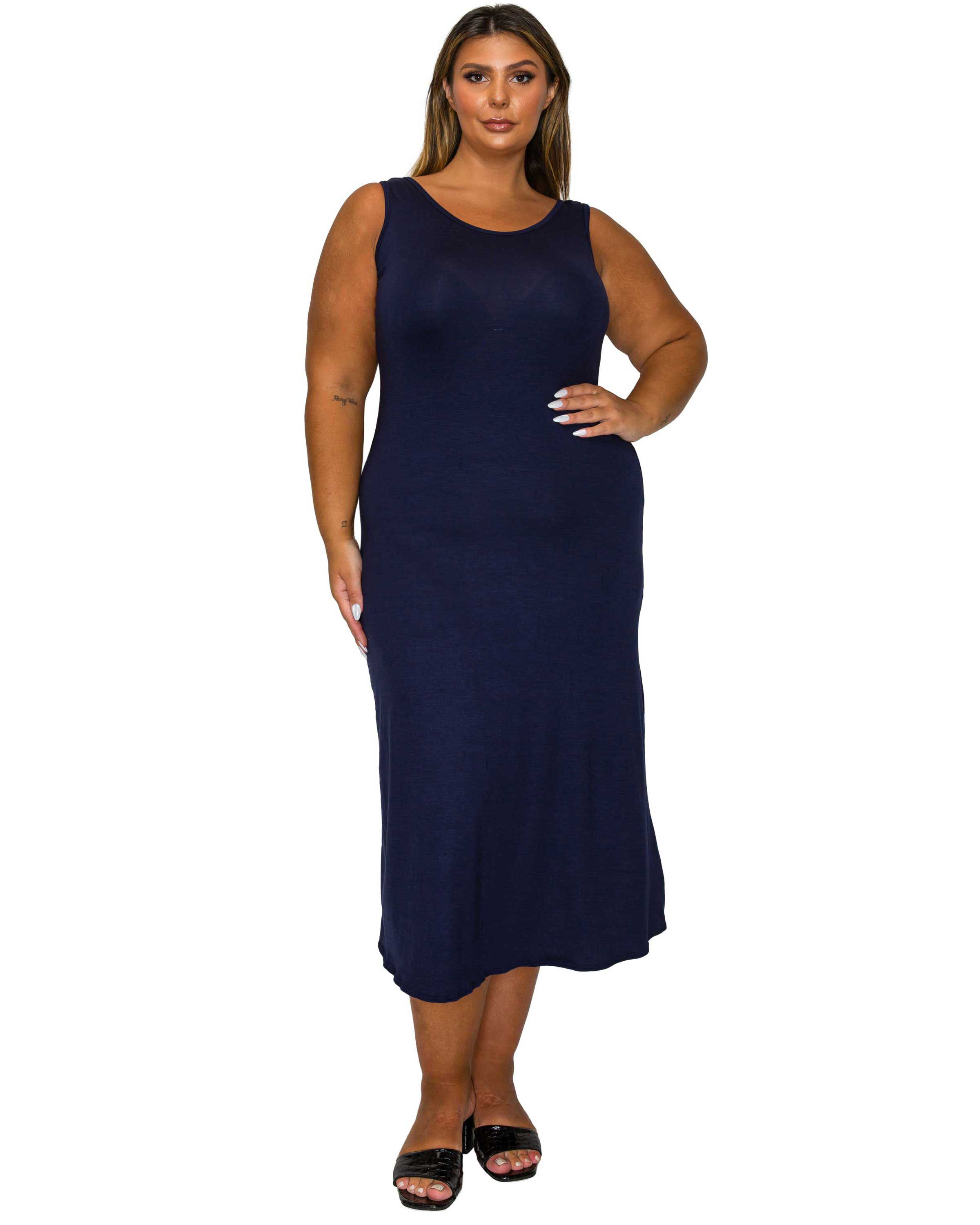 Mellie Tank Dress, Navy / Navy, hi-res image number 0