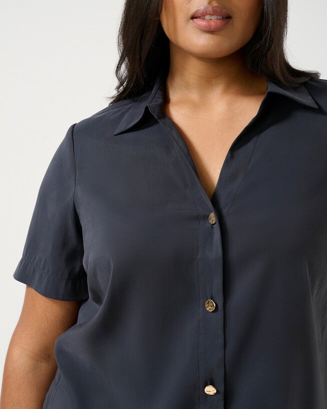 Dusky Dune Shirt, Midnight Navy / Navy, alternate image number 4