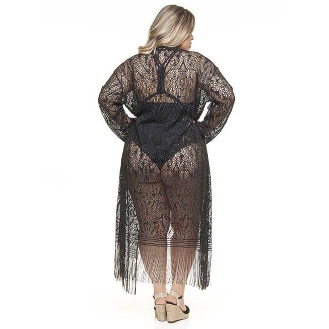 Fringed Kimono, , alternate image number null