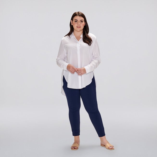 Orpha Tunic Top, White / White, hi-res image number 0
