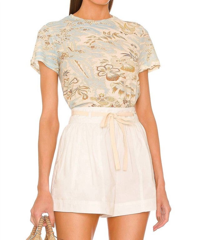 ESTELLE T-SHIRT, Gardenia / Beige, hi-res image number null