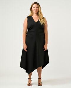 Carmen Ruched Scuba Dress