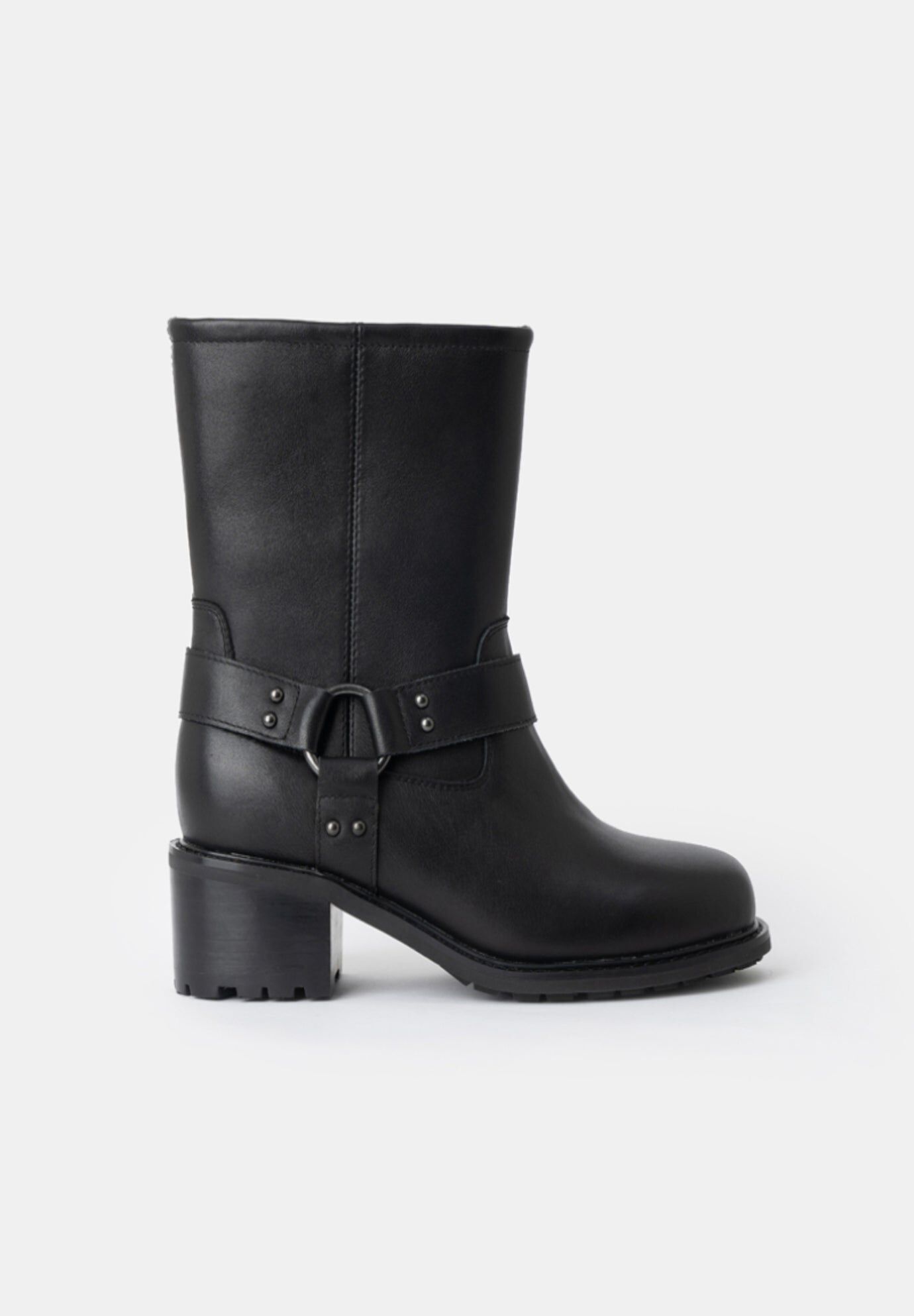 Drifter Moto Boots, Black / Black, hi-res image number 0