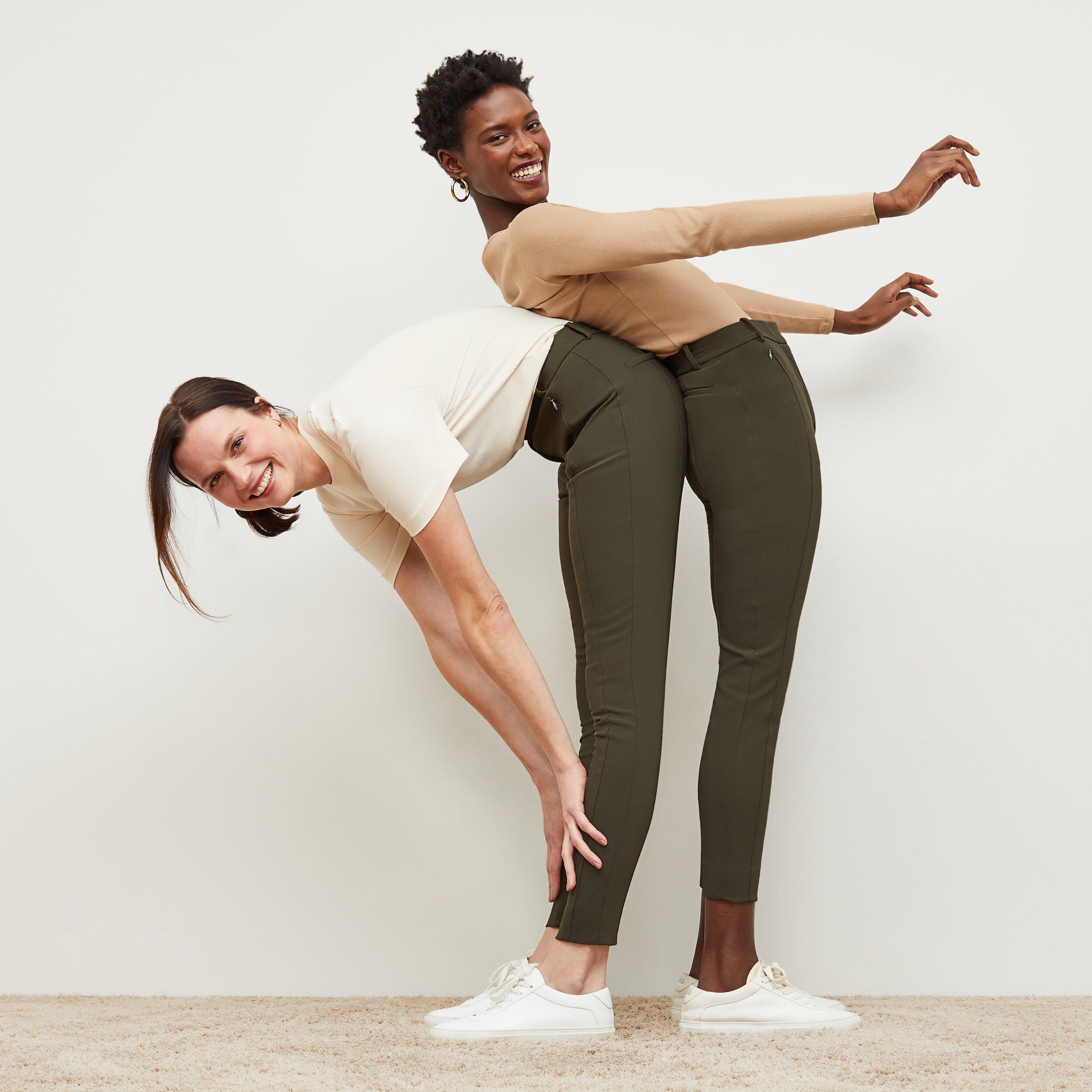Curie Pant - PowerStretch, Dark Olive / Forest Green, alternate image number 5