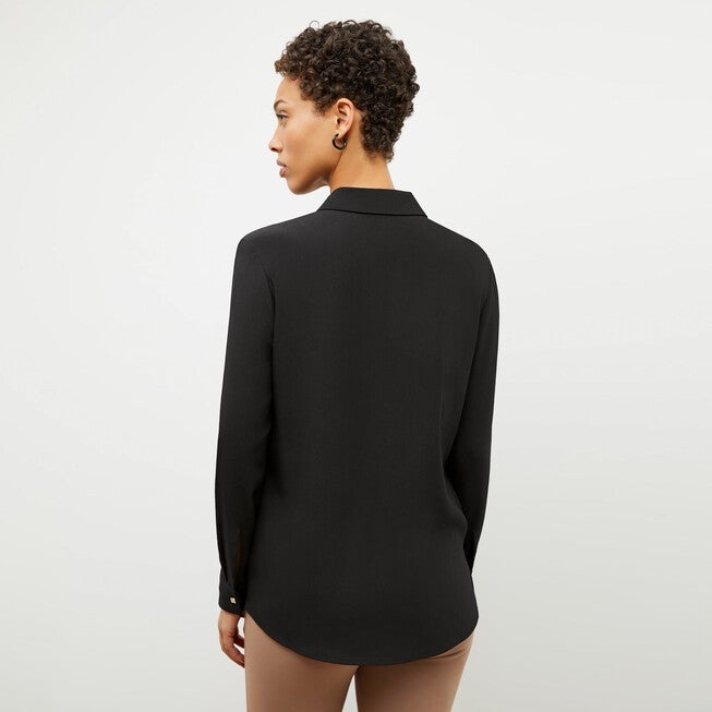 Lagarde Shirt - Eco Soft Wave, Black / Black, alternate image number 1