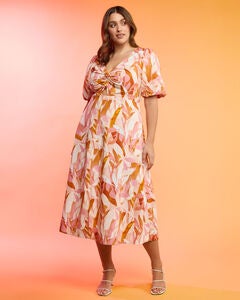 Aura Cascade Dress