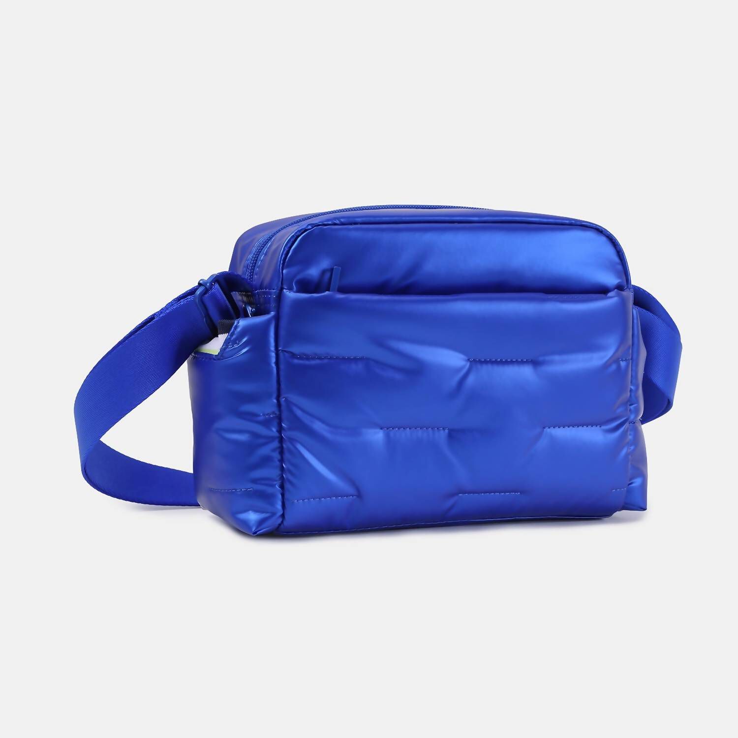 Cozy Shoulder Bag In Strong Blue, , alternate image number 3