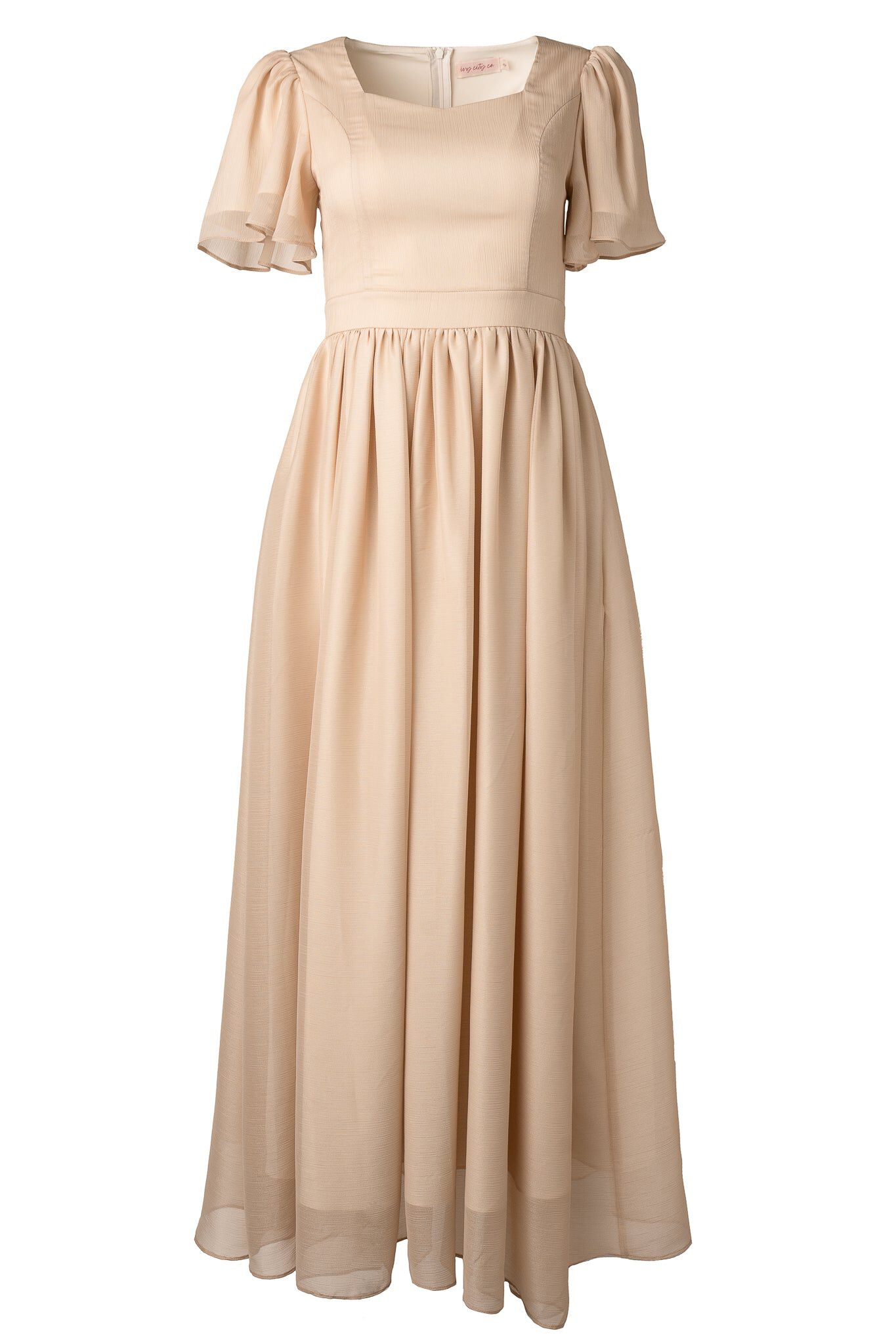 Abbie Dress, Champagne / Beige, alternate image number 6