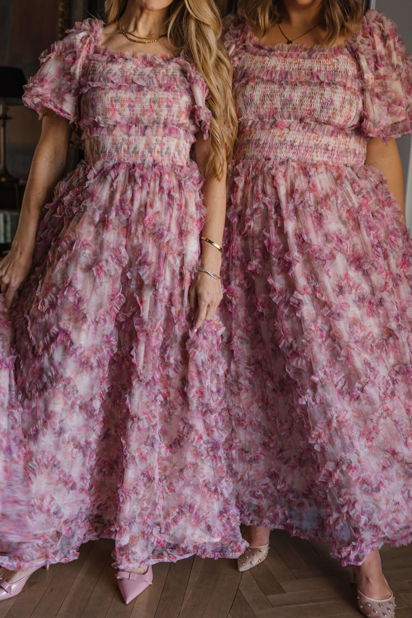 Florentina Dress, Alluring Floral / Pink, alternate image number 2